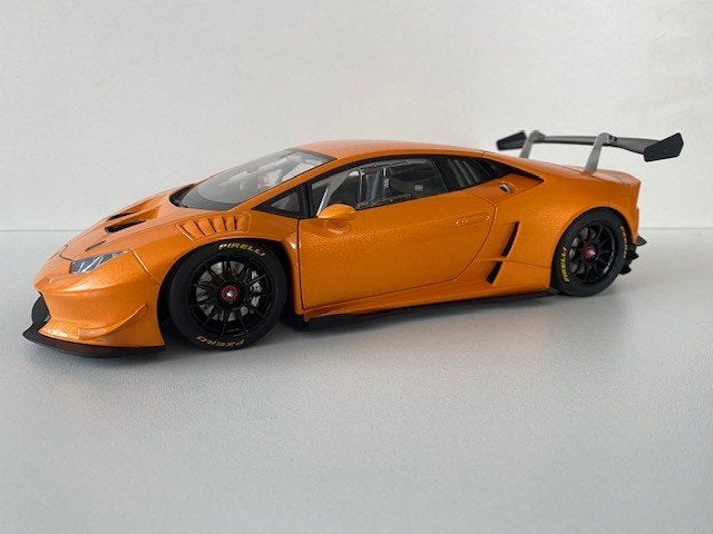 Lamborghini Huracan Super Trofeo., Hobby en Vrije tijd, Modelauto's | 1:18, Ophalen of Verzenden, Zo goed als nieuw, Auto, Autoart