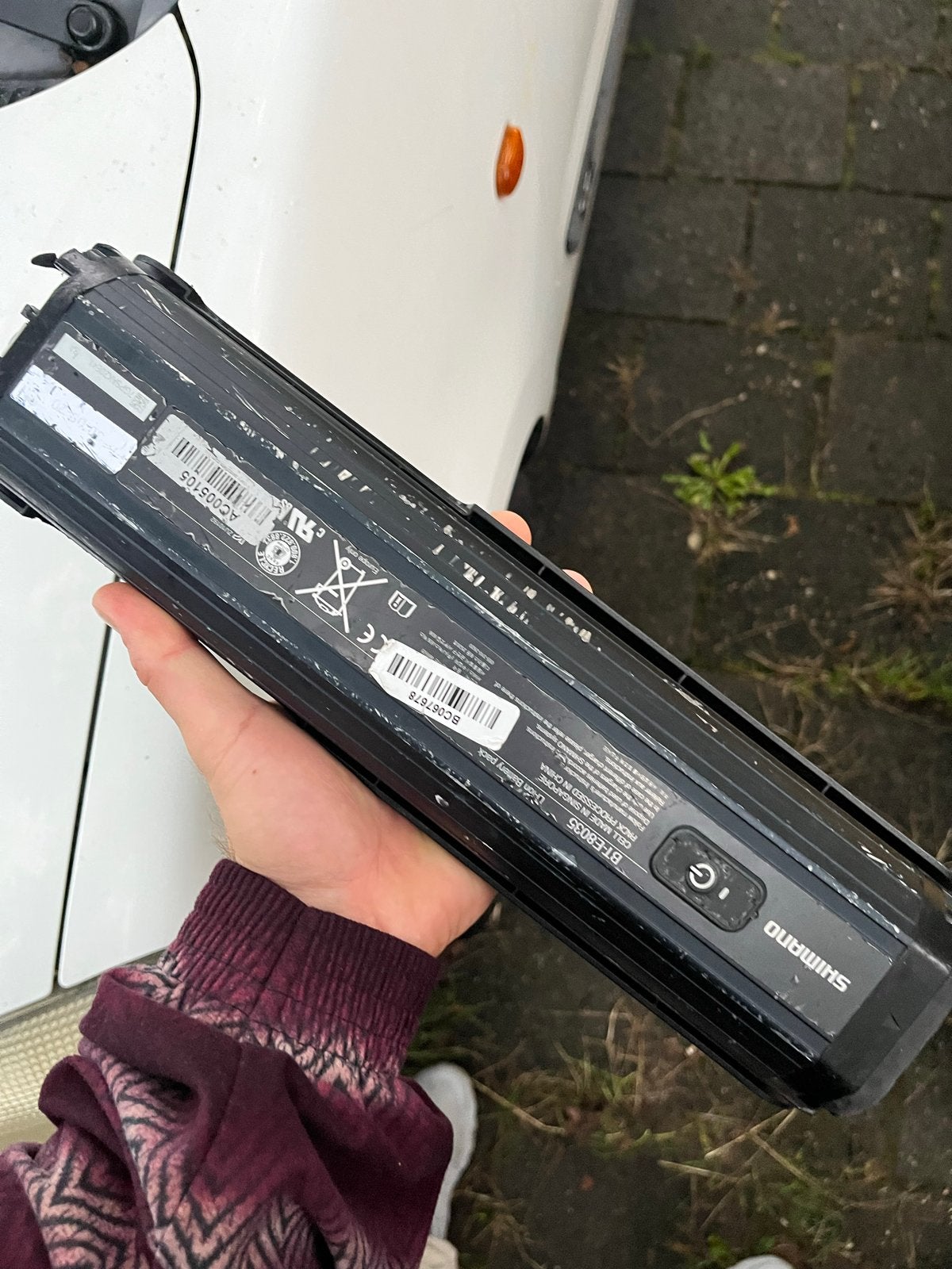 Shimano BT-E8035 E-bike accu - Gebruikt, Gebruikt