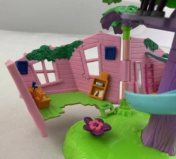 Polly Pocket Jungle Dieren Boomhut Speelset Vintage Mattel, Verzamelen, Speelgoed, Coolsingel 104, 3011 AG Rotterdam, Netherlands