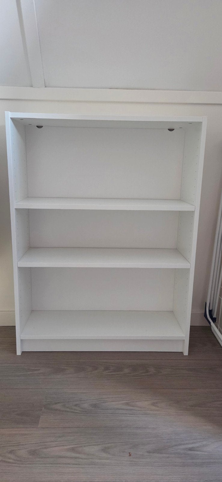 billy Witte Boekenkast met 3 Planken - Zo Goed als Nieuw, Ophalen, Met plank(en), 100 tot 150 cm, 50 tot 100 cm
