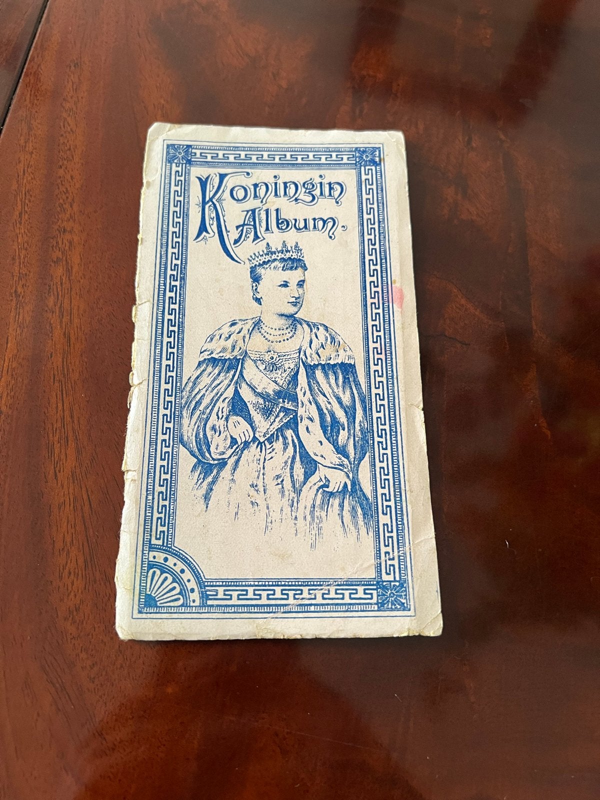 Antiek Koningin Album 1900 Leporello album Wilhelmina, Verzamelen, Ansichtkaarten | Nederland, Gelopen, Noord-Holland, Voor 1920
