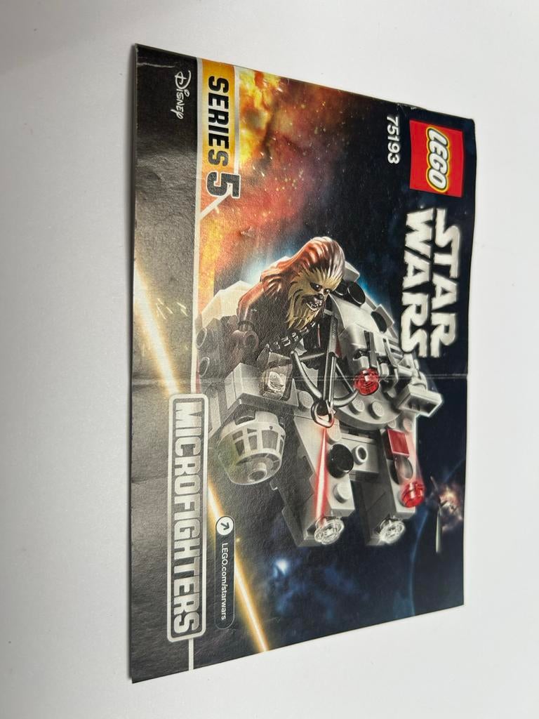 LEGO Star Wars Millennium Falcon Microfighter 75193, Ophalen of Verzenden, Gebruikt, Complete set, Lego