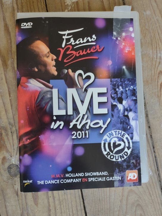 Dvd Frans Bauer, Alle leeftijden, Ophalen, Zo goed als nieuw