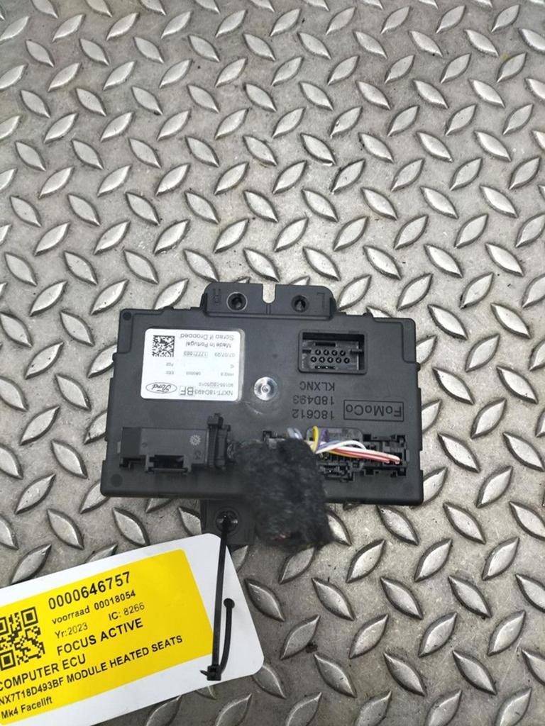 FORD FOCUS ACTIVE ACTIVE MHEV  COMPUTER ECU NX7T18D493BF 202, Ophalen of Verzenden, Gebruikt, ARN erkend