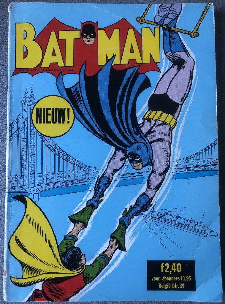 BATMAN - BATMAN EN ROBIN DE WONDERJONGEN - 1967, Eén comic, Ophalen of Verzenden, Zo goed als nieuw, Amerika