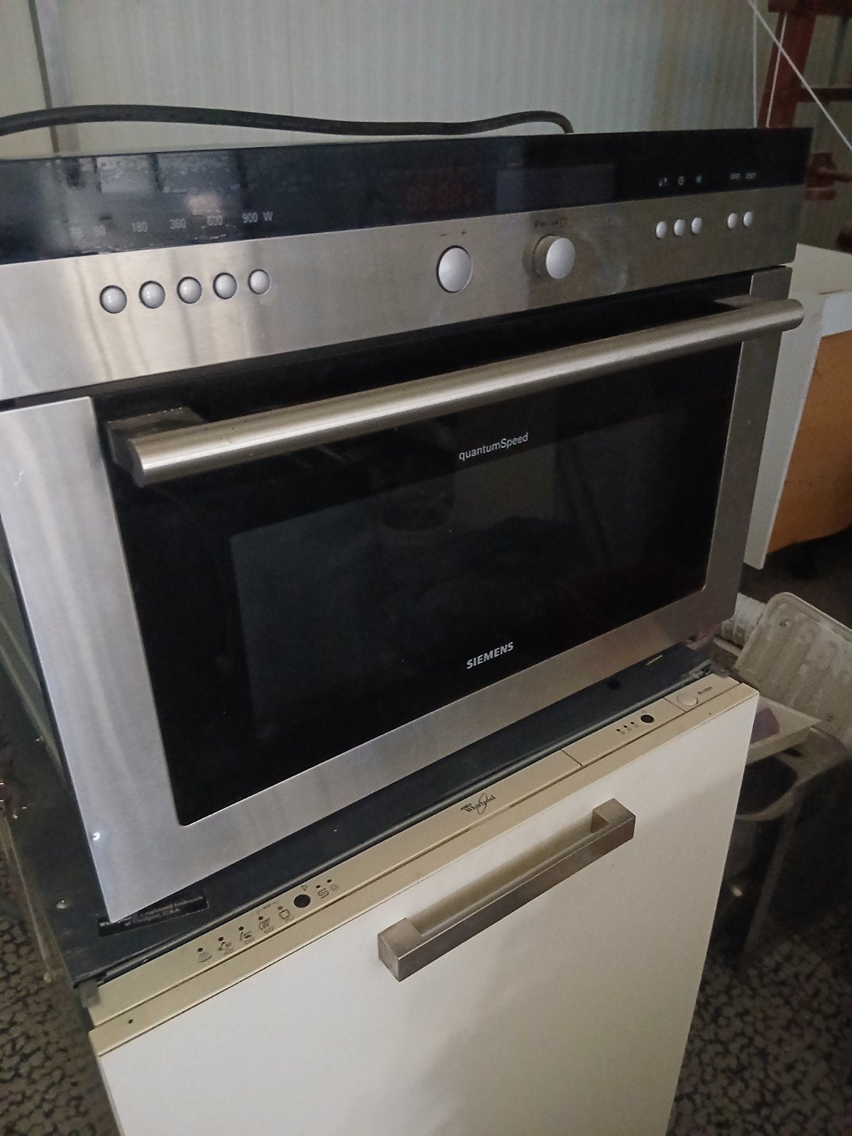 Siemens QuantumSpeed Combi-oven - Inbouw, Ophalen, 45 tot 50 cm, Gebruikt, 60 cm of meer