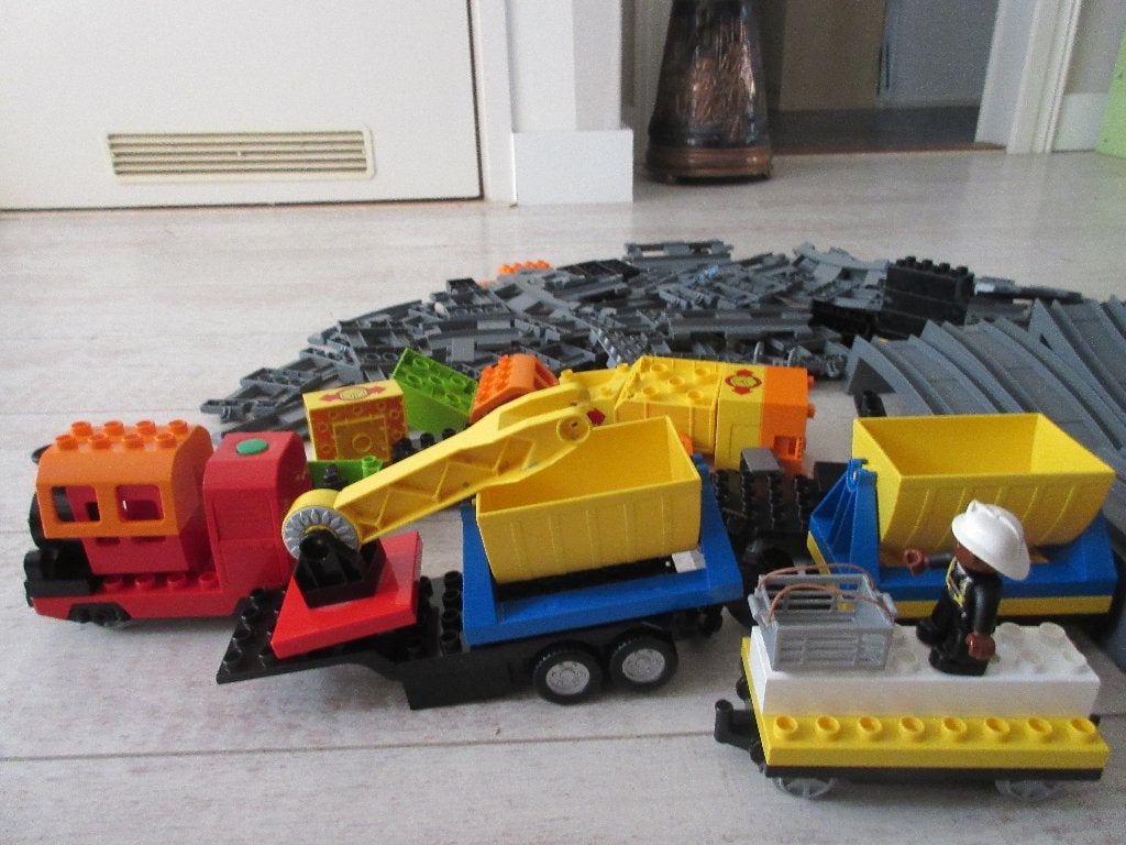 Duplo Luxe treinset 10508, Ophalen of Verzenden, Zo goed als nieuw, Compleet, Duplo