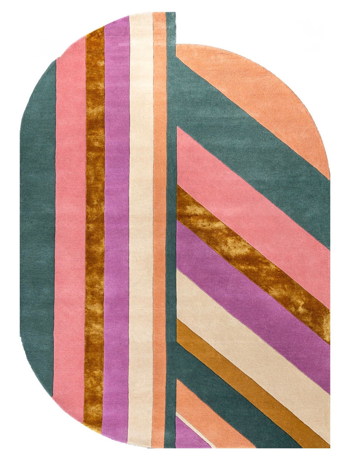 Brink en Campman tapijt TB Jardin Pink 160902, Ophalen, Nieuw, Rechthoekig, 200 cm of meer
