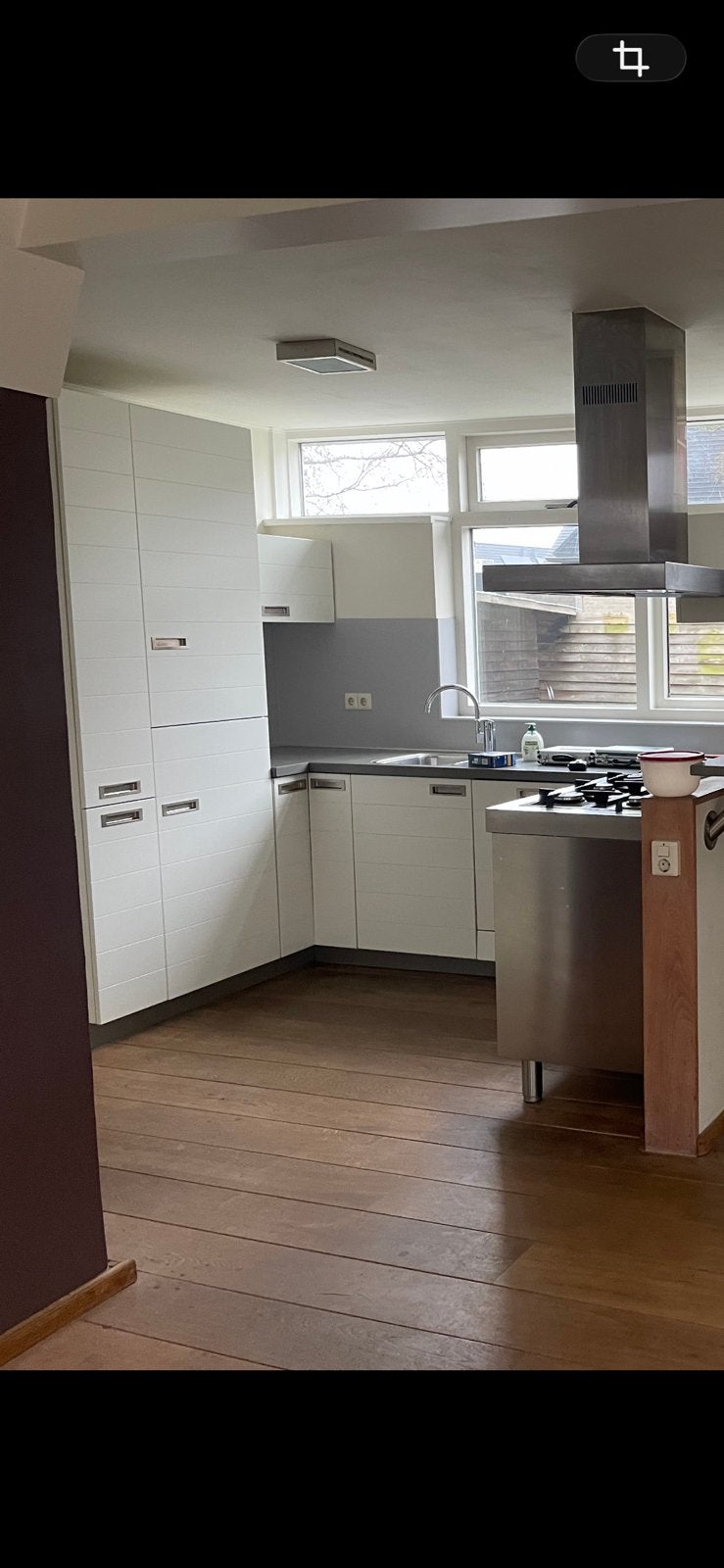 Complete keuken, gebruikt al uit elkaar, Huis en Inrichting, Ophalen, Gebruikt, Wit, Hoekkeuken