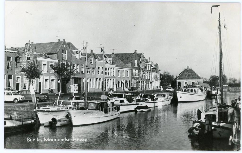 Brielle, Verzenden, 1960 tot 1980, Gelopen, Zuid-Holland