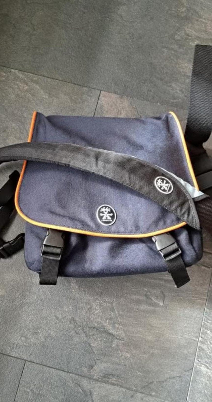 Crumpler Schoudertas voor Camera - Zo goed als nieuw, Blauw, Verstelbare indeling, Ophalen of Verzenden, Zo goed als nieuw