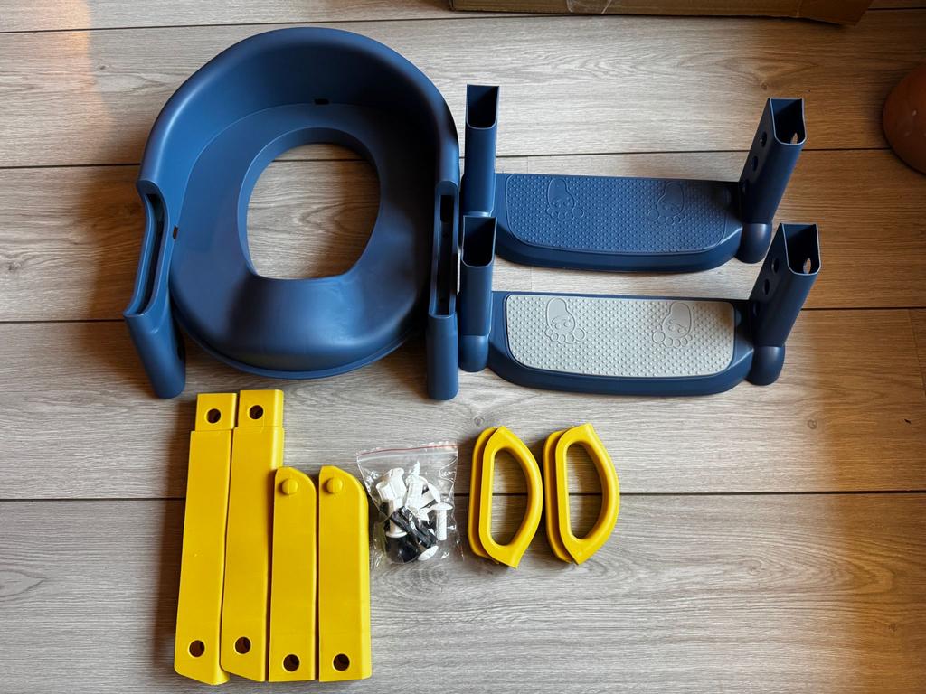 Kinder toiletbril met opstapje - Potty training, Kinderen en Baby's, Overige Kinderen en Baby's, Ophalen of Verzenden