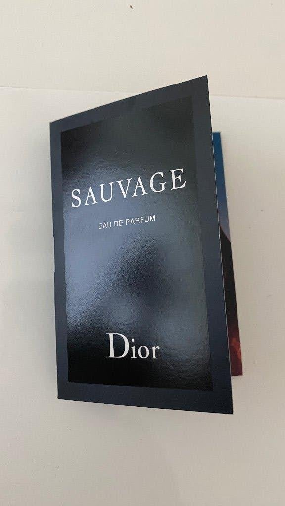 Dior Sauvage Eau de Parfum proefje, Ophalen of Verzenden, Nieuw, Proef of Tester, Gevuld