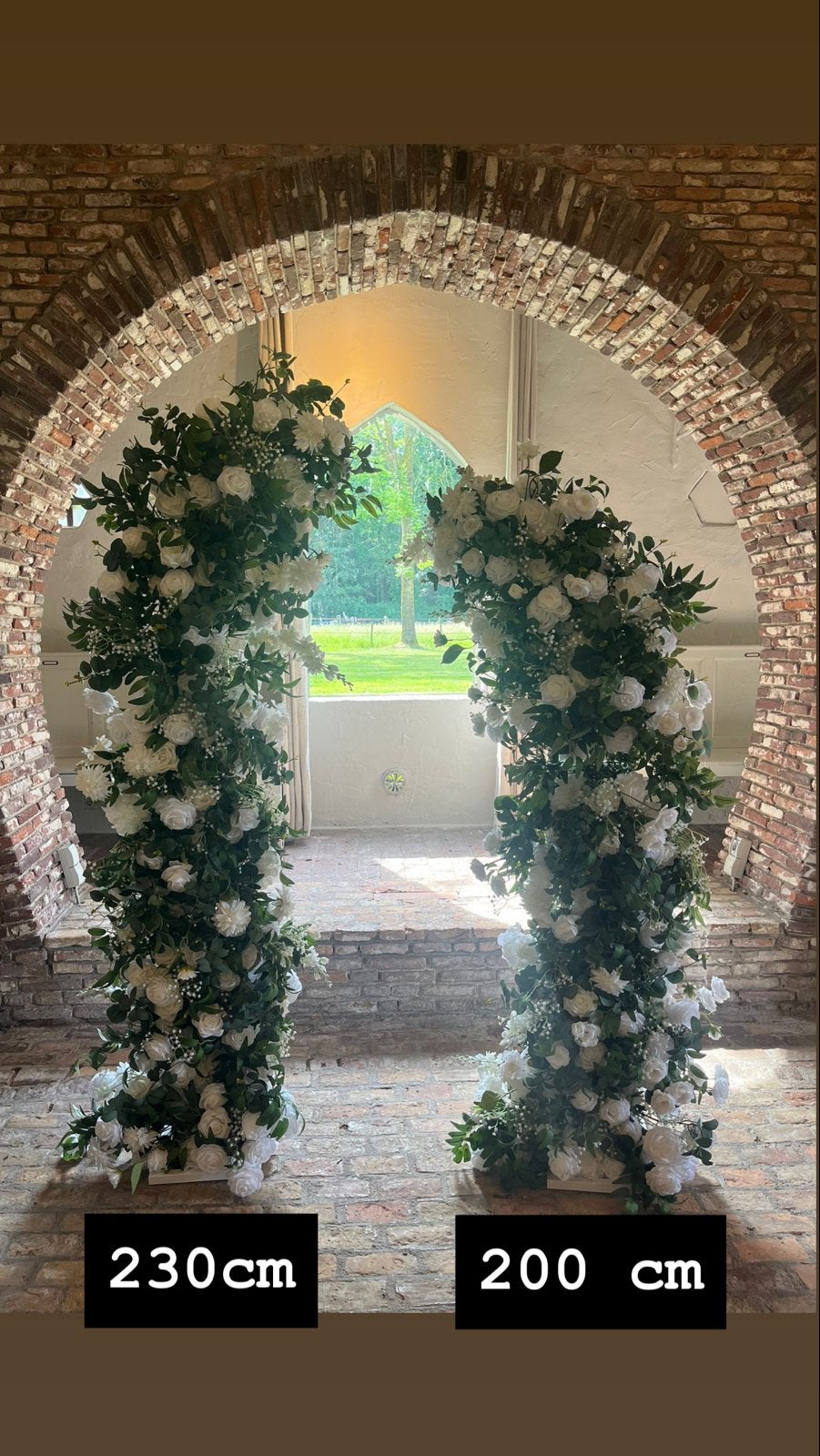 Bruiloft bloemdecoratie setprijs backdrop bloemenboog, Ophalen, Binnen, Textiel, Boeket