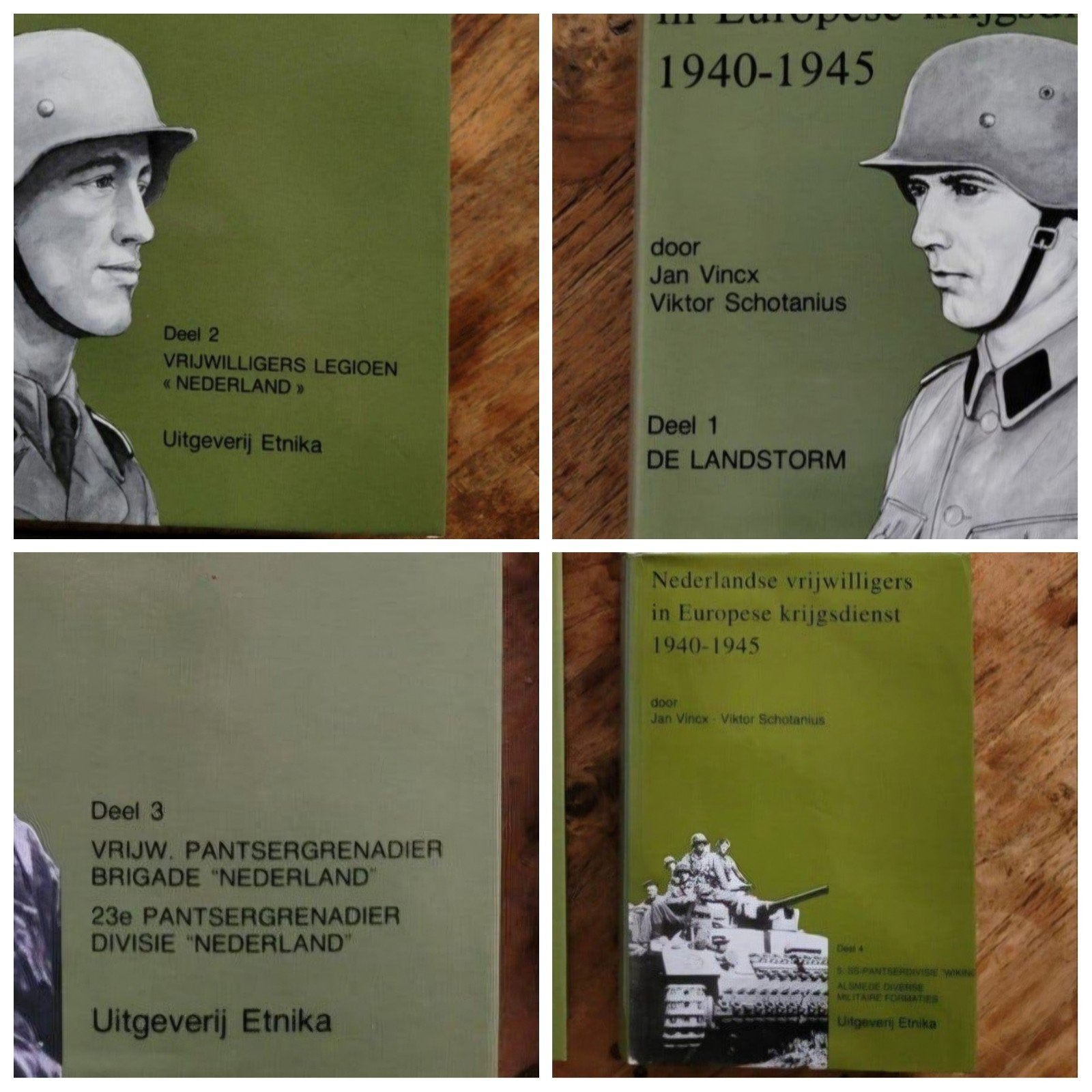 'Nederlandse vrijwilligers in Europese krijgsdienst 1940-194, Ophalen of Verzenden, Duitsland, Boek of Tijdschrift