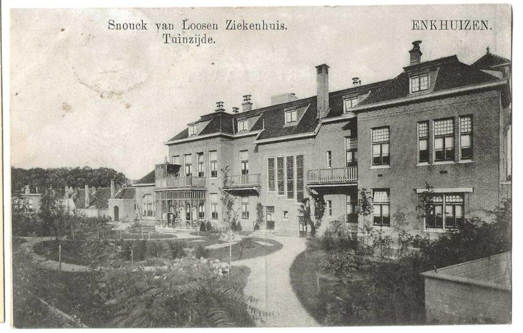 Jt30-63 Enkhuizen  Ziekenhuis, Verzenden, Voor 1920, Gelopen, Noord-Holland