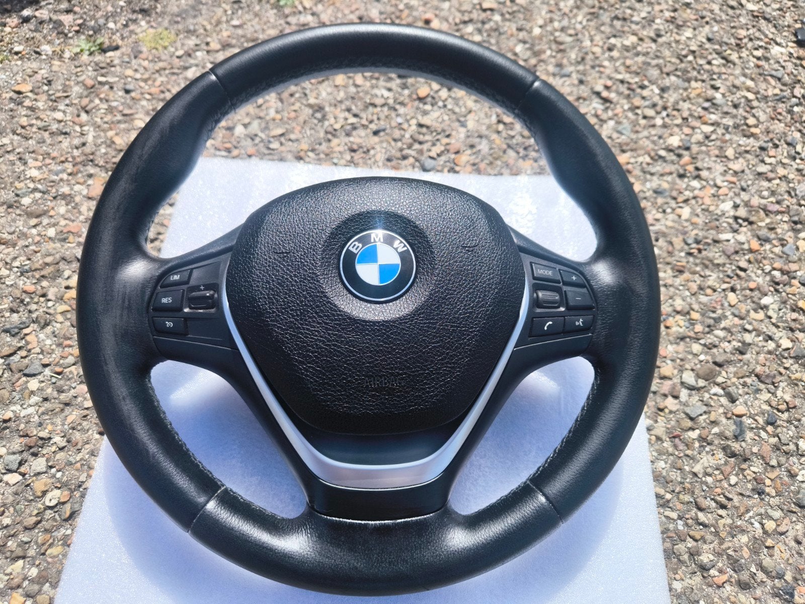 BMW F30 multifunctioneel stuurwiel, compleet met airbag., Ophalen of Verzenden, Gebruikt, BMW
