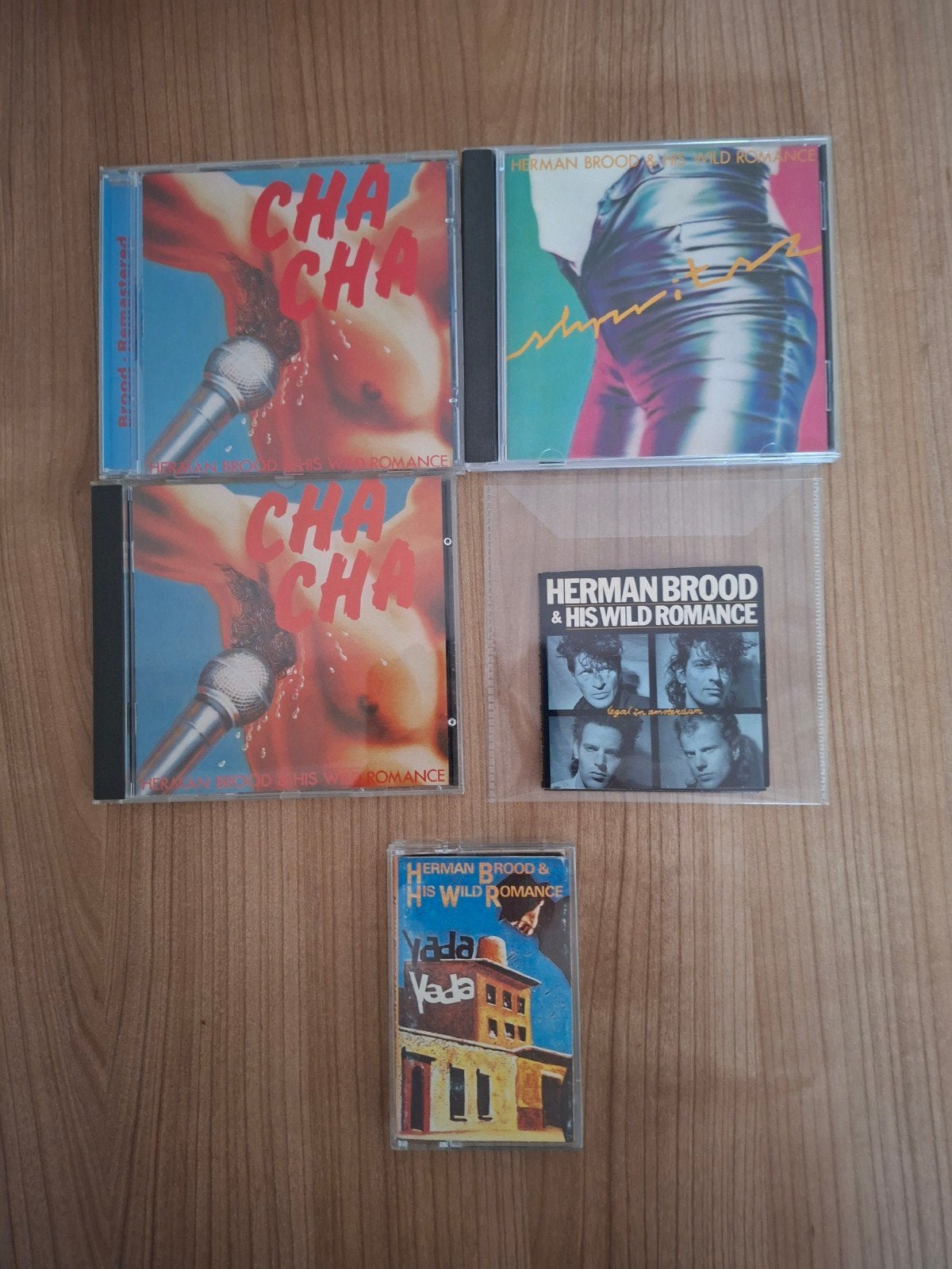 Herman brood cd's en cassettebandje, Cd's en Dvd's, Ophalen of Verzenden, Zo goed als nieuw