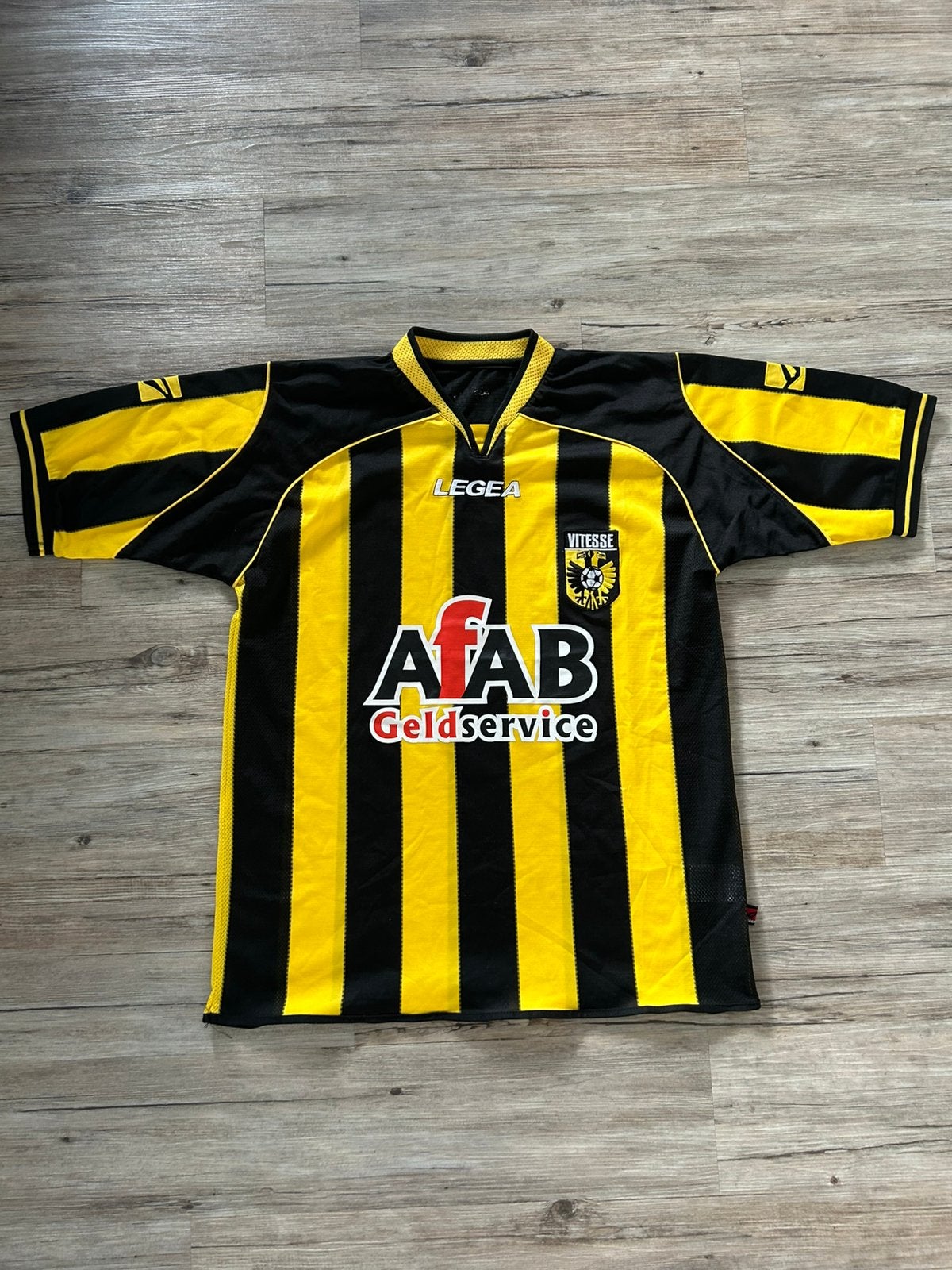 Origineel Vitesse Arnhem Thuisshirt 06/07 - Maat M, Sport en Fitness, Voetbal, Maat M, Ophalen of Verzenden, Zo goed als nieuw
