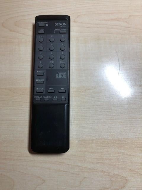 DENON RC-233 AFSTANDSBEDIENING, Ophalen of Verzenden, Gebruikt, Origineel