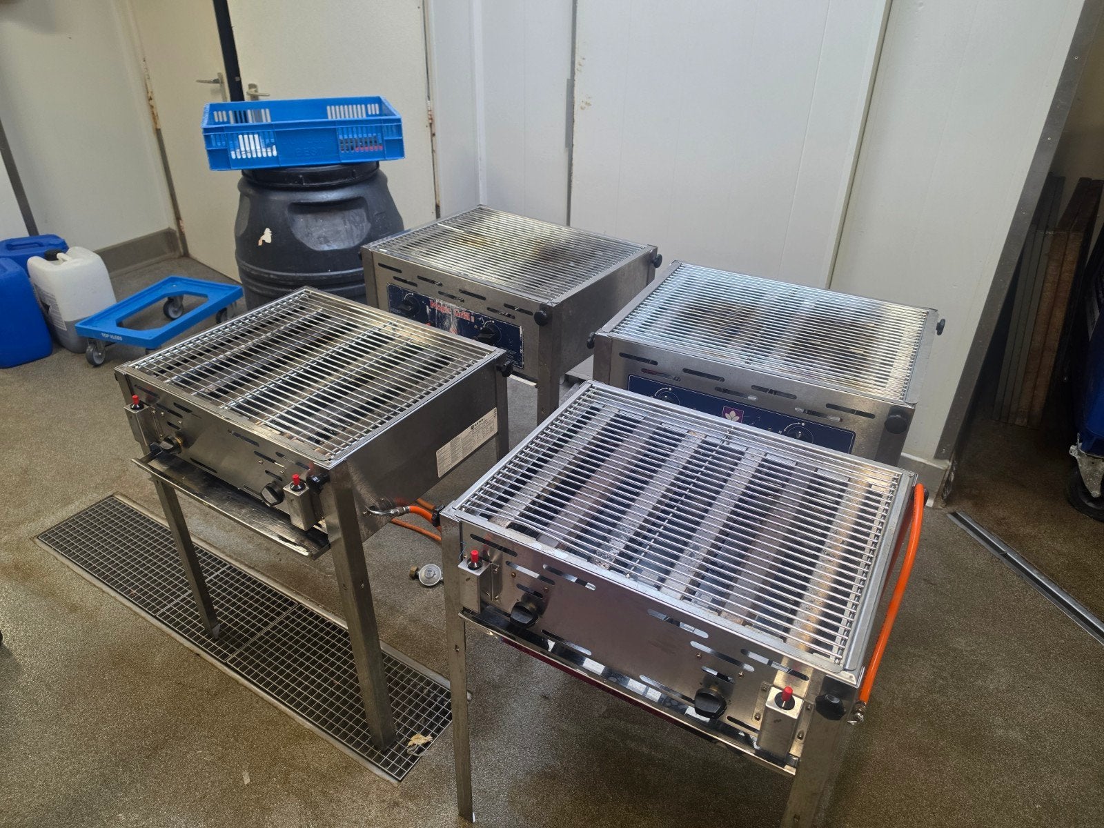 4x Hendi Magic Grill II Gasbarbecue - Zo goed als nieuw, Ophalen of Verzenden, Zo goed als nieuw, Hendi
