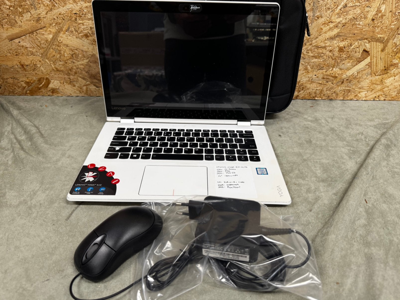 Lenovo Yoga 510 (14") - i5 / 8GB RAM / 256GB SSD - ReK4, Gebruikt, Ophalen of Verzenden, X, X