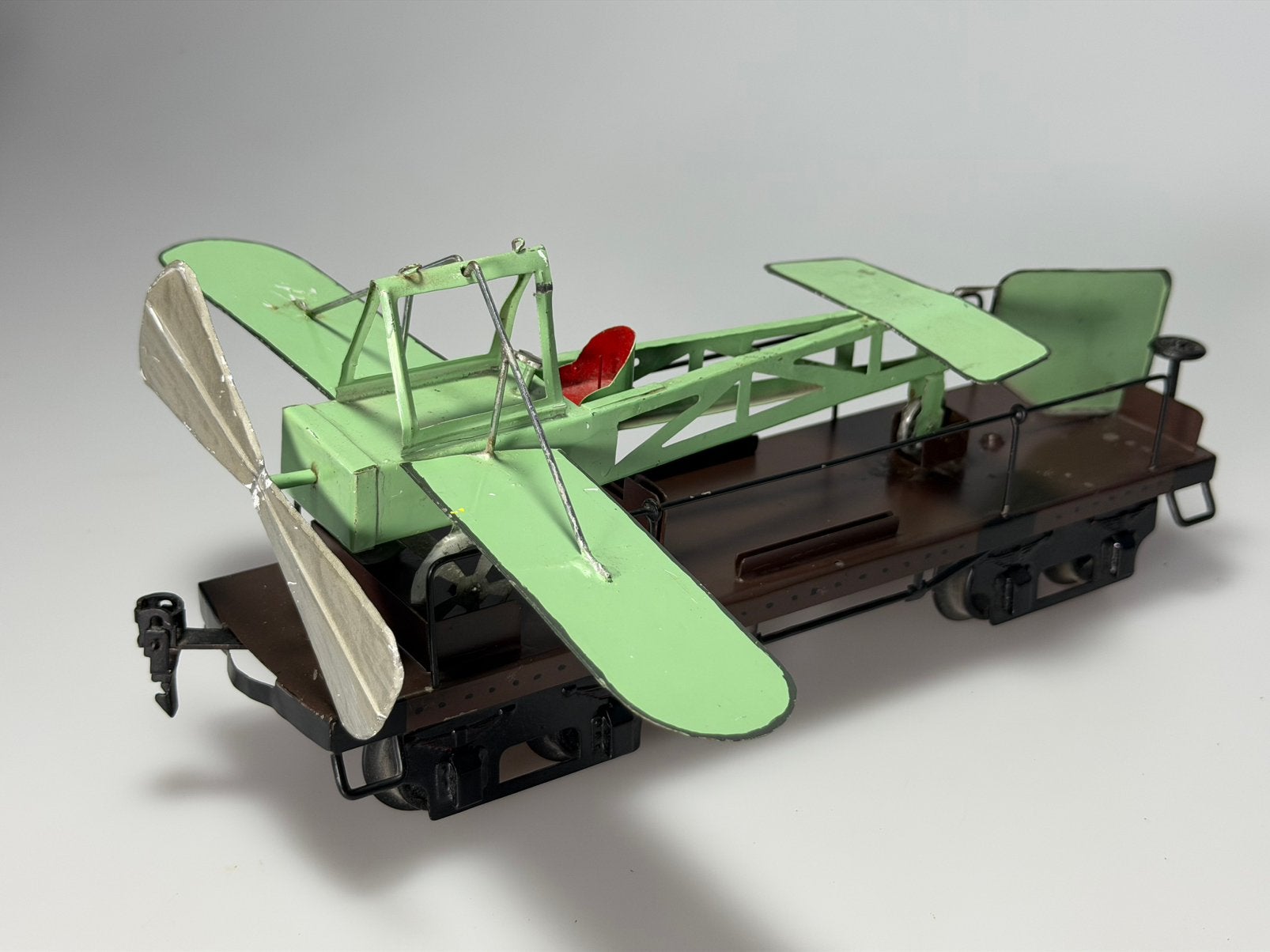 Marklin spoor 1 vliegtuigwagen wagon, Antiek en Kunst, Ophalen of Verzenden