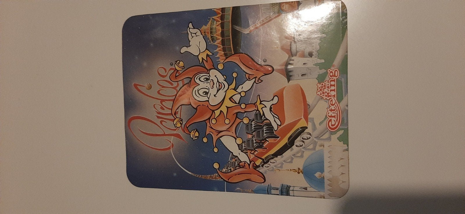 Ongebruikte Efteling sticker - Pardoes, Verzamelen, Ophalen of Verzenden