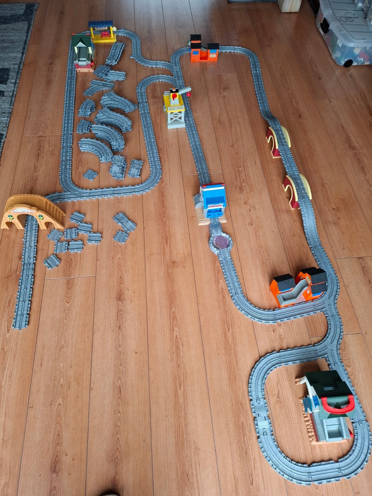 Grote Thomas de Trein Speelset met Locomotieven en Gebouwen, Ophalen, Gebruikt, Treinset, Overige merken