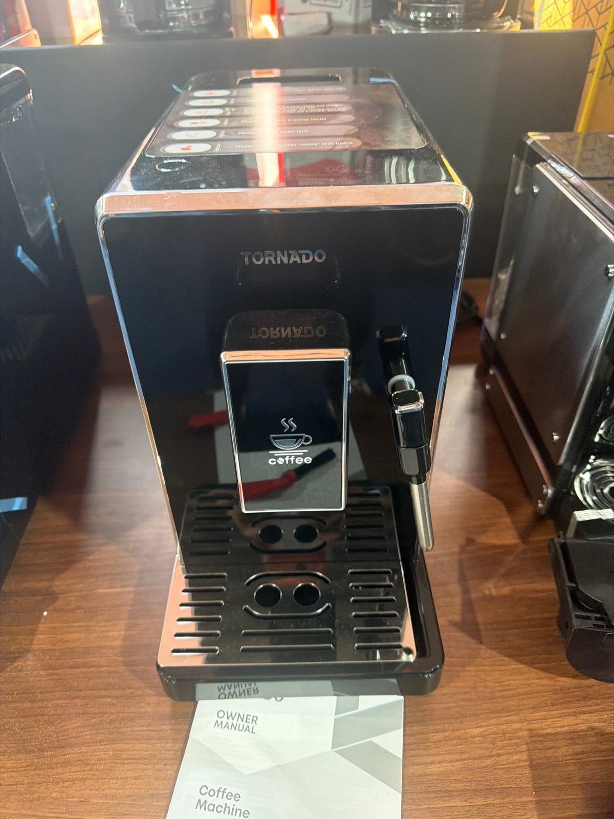 Tornado Koffiebonen Koffiezetapparaat - Espresso Machine, Ophalen of Verzenden, Nieuw, Espresso apparaat, Koffiebonen