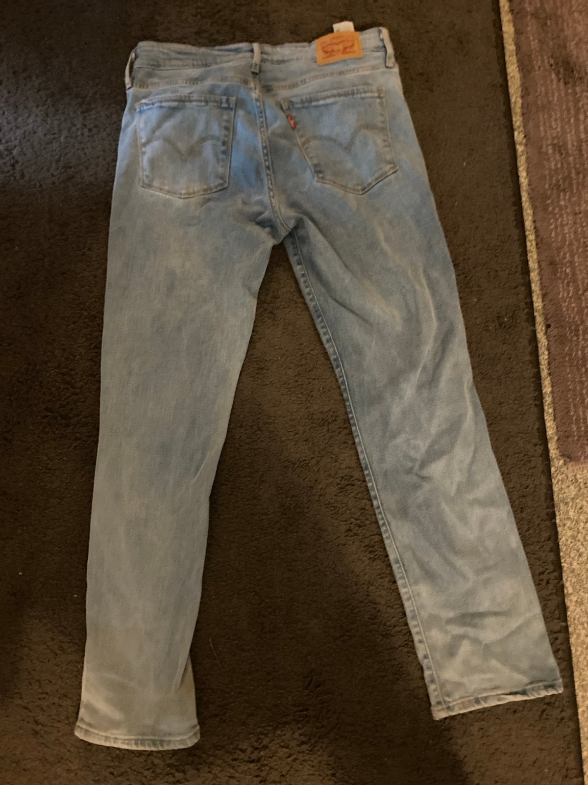 Levi's 712 Slim Jeans - Lichtblauw - W29, Ophalen of Verzenden, Gedragen, Blauw, W28 - W29 (confectie 36)