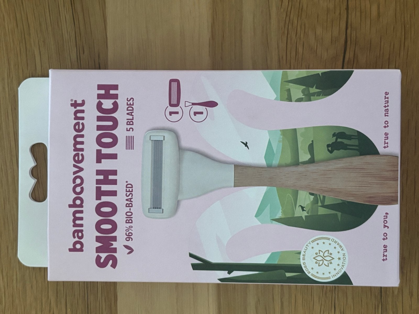 Bamboovement Smooth Touch Scheermes 5 mesjes, Ophalen of Verzenden, Nieuw, Overige typen