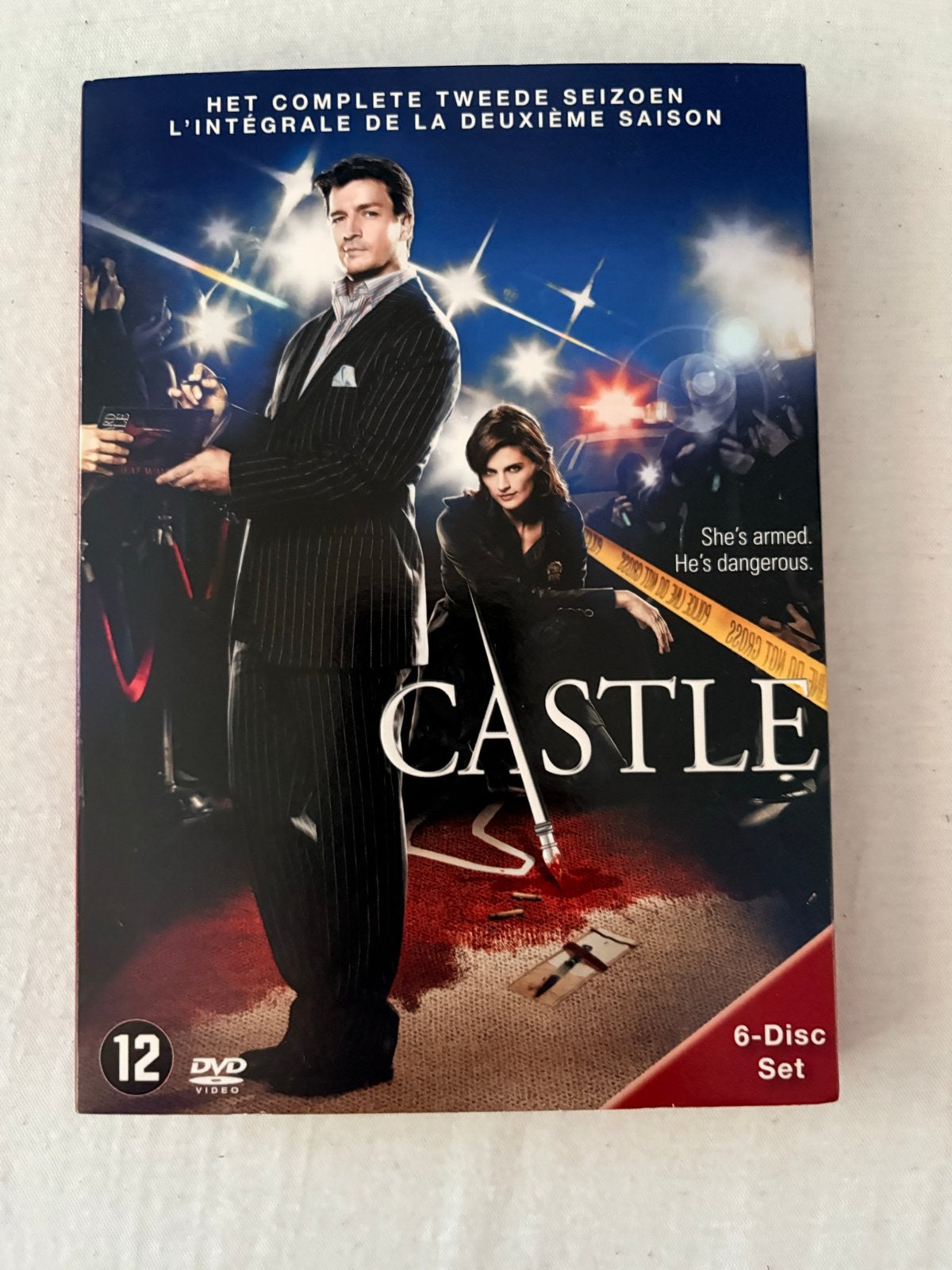Castle - Het complete tweede seizoen (DVD), Misdaad, Nederlands, Ophalen of Verzenden, Seizoen 2