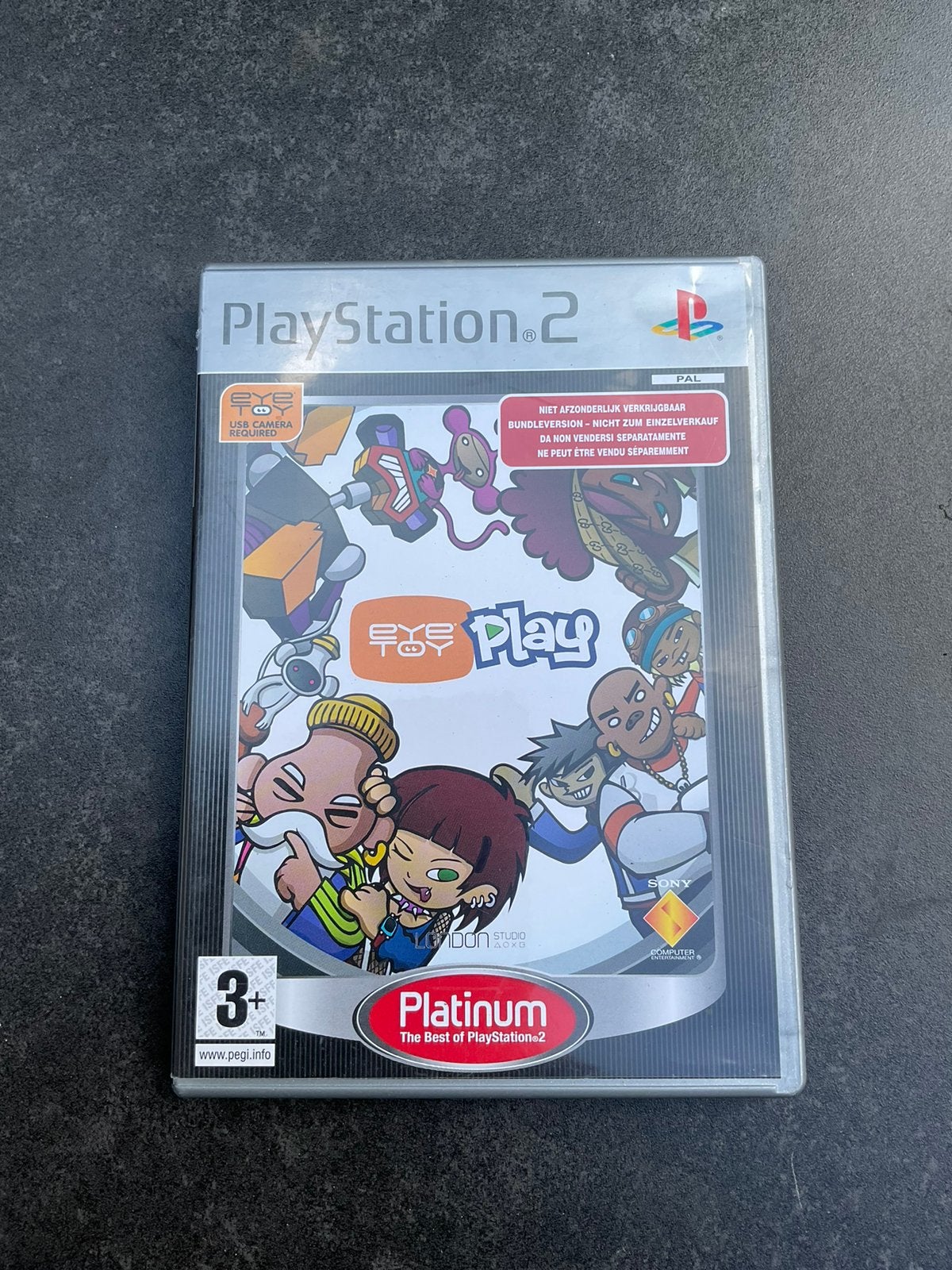 Eye toye play PlayStation2, Gebruikt, 1 speler, Ophalen of Verzenden, Vanaf 3 jaar