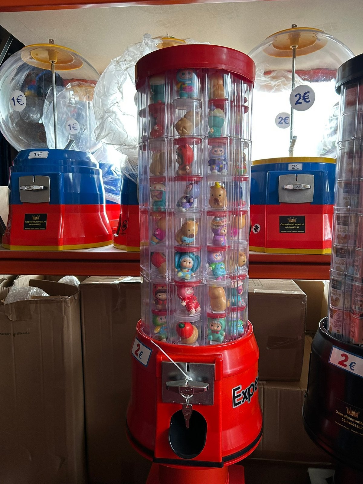 Snackautomaten div kleuren leuk voor werk/kroeg, Verzamelen, Automaten | Overige, Nieuw, Ophalen