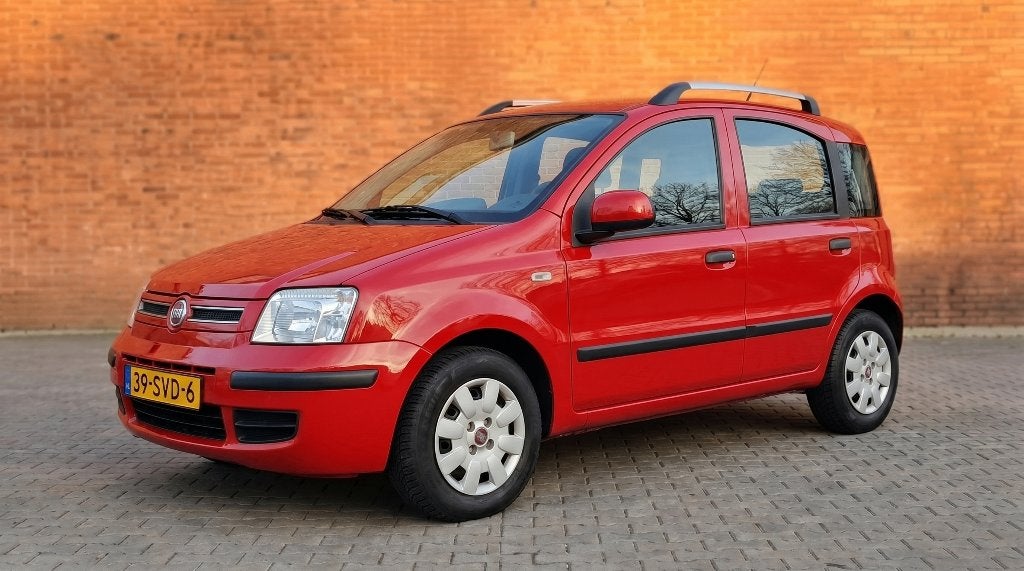 Fiat Panda 1.2 2011 Rood, Zo Goed Als Nieuw, Auto's, Renault, Bedrijf, Te koop, Benzine, B, Hatchback, Handgeschakeld, Origineel Nederlands