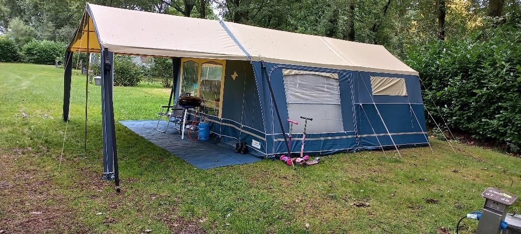 Gerjak Tago Atlantic vouwwagen (tenttrailer), Meerkleurig, Aanwezig, Meer dan 6, Ophalen