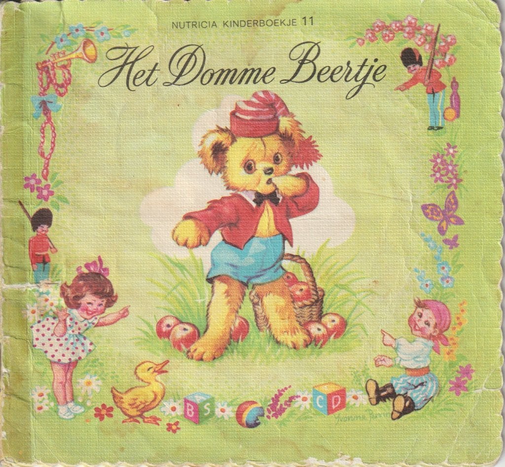 Vintage Nutricia Kinderboekje 11 Het Domme Beertje, Ophalen of Verzenden, Gebruikt, Overige typen