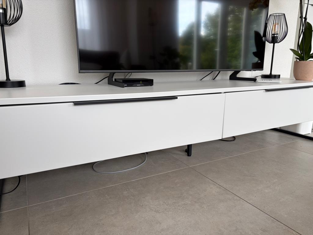 Tv meubel, dressoir hoog, kast hoog, buffetkast, Ophalen of Verzenden, 25 tot 50 cm