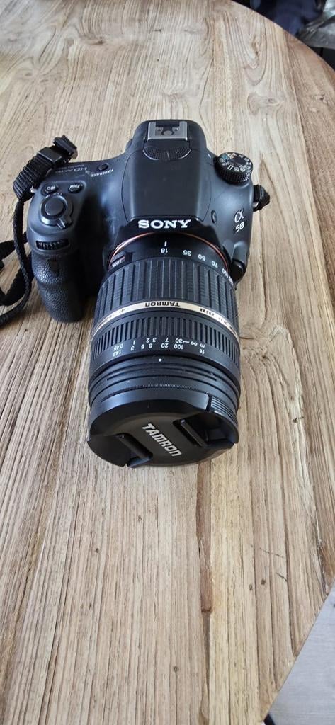 Sony Alpha A58 Spiegelreflexcamera met Tamron lens, Ophalen of Verzenden, Gebruikt, Spiegelreflex, Sony