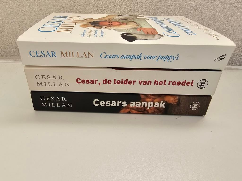 Cesar Millan Boekenpakket: Hondenopvoeding en Gedrag, Ophalen of Verzenden, Gelezen, Honden