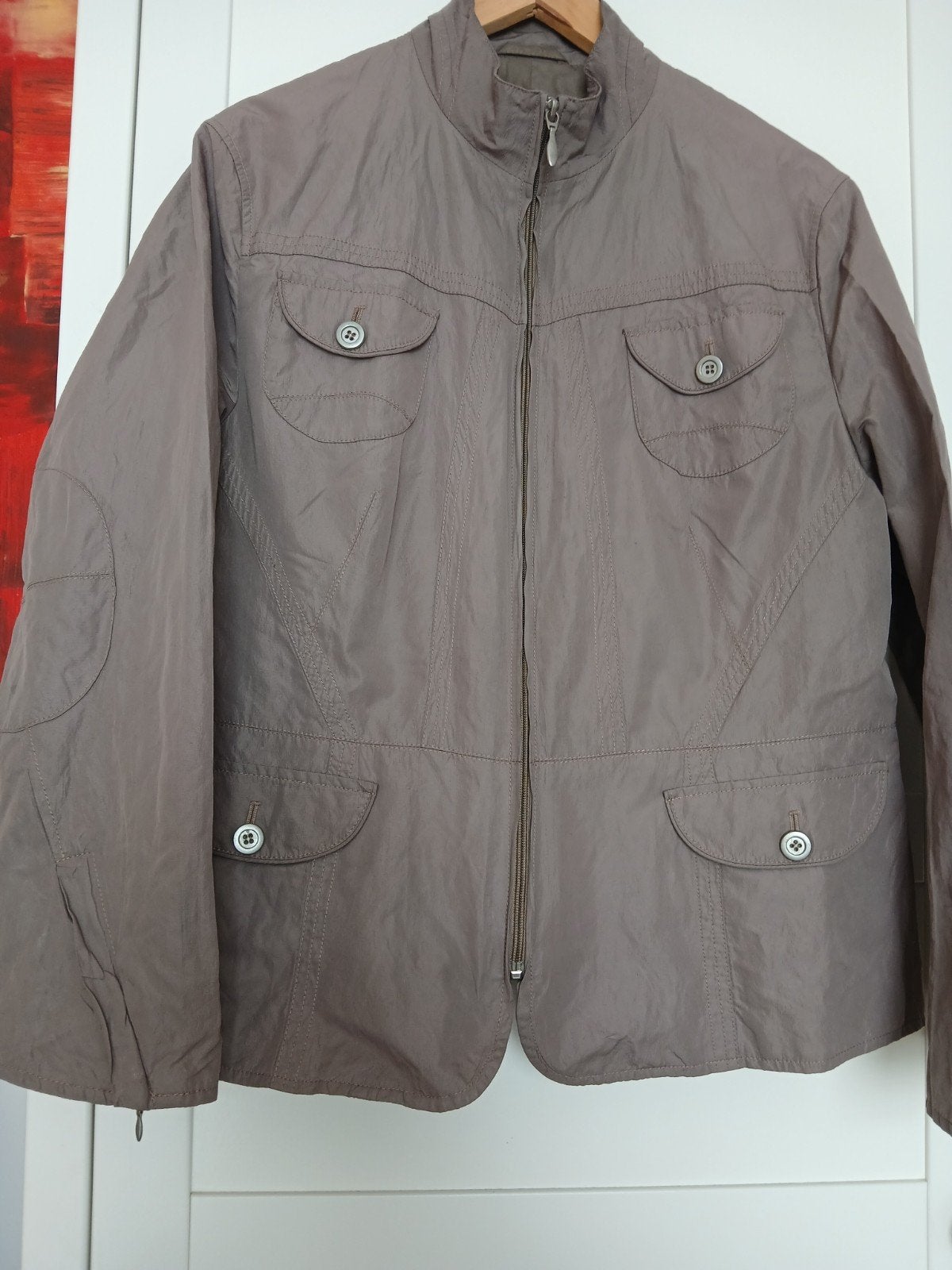 Taifun Collection jas, maat 46, zo goed als nieuw, Verzenden, Beige, Maat 46/48 (XL) of groter, Zo goed als nieuw
