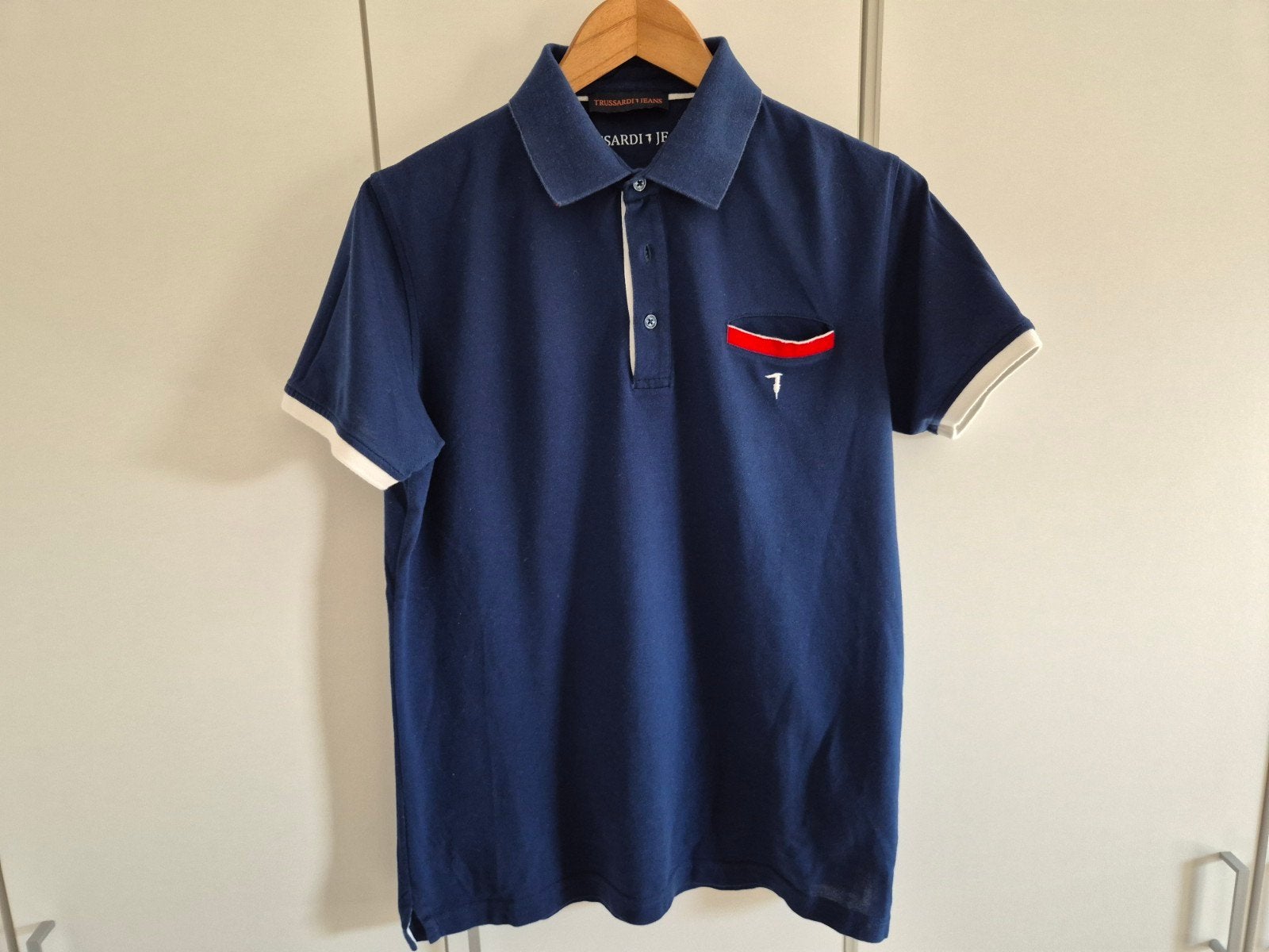 trussardi jeans S, Ophalen of Verzenden, Zo goed als nieuw, Blauw, Trussardi jeans