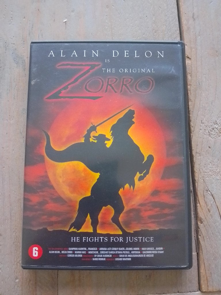 Zorro (1975) - dvd, 1960 tot 1980, Alle leeftijden, Ophalen of Verzenden, Zo goed als nieuw