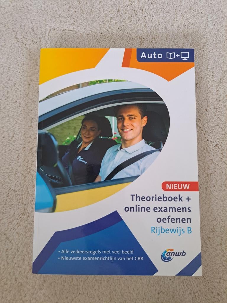 ANWB Theorieboek Rijbewijs B, Boeken, Auto's | Boeken, Ophalen of Verzenden, Zo goed als nieuw, Algemeen, ANWB