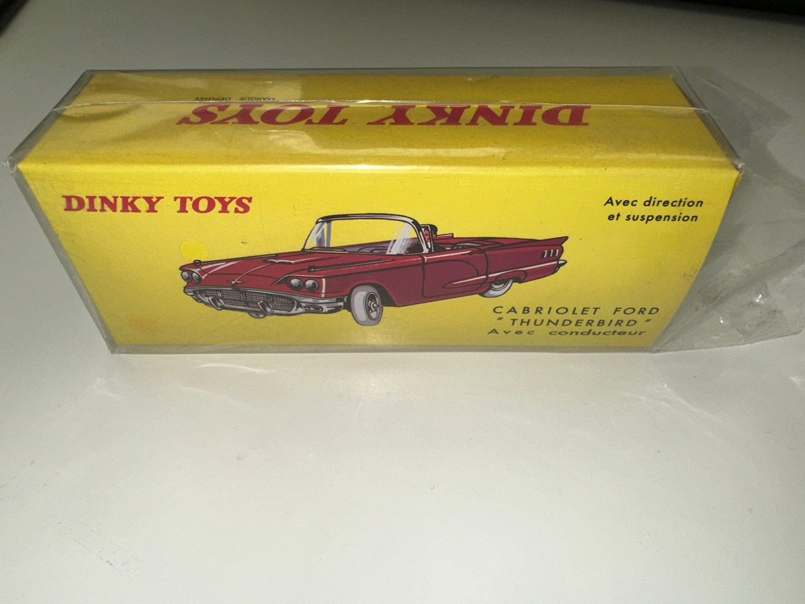 3 Dinky Toys Ford Thunderbird Citroën DS en Esso Tankwagen, Ophalen of Verzenden, Zo goed als nieuw, Auto, Overige merken