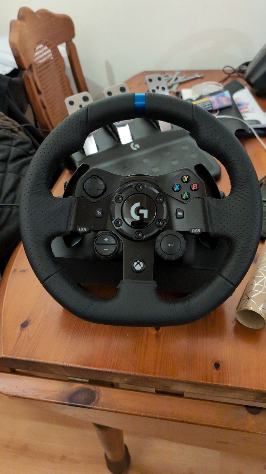 Logitech G29 Driving Force Racing Wheel met Shifter, Spelcomputers en Games, Ophalen, Racestuur, Xbox, Force feedback