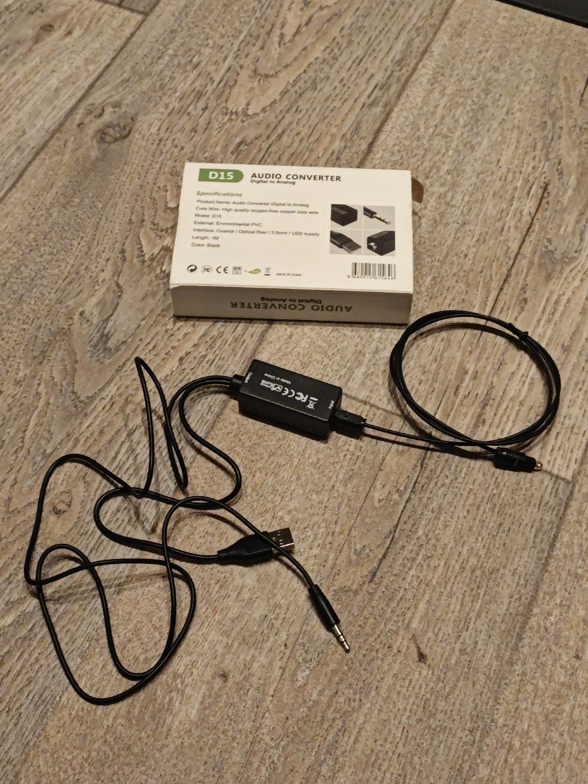 D15 Audio Converter Digitaal naar Analoog, Ophalen of Verzenden, Nieuw
