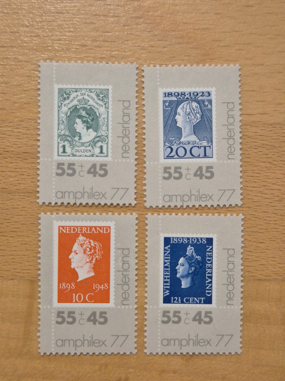 Nederland 1977 Amphilex'77, Postzegels en Munten, Postzegels | Nederland, Ophalen of Verzenden, Na 1940, Postfris