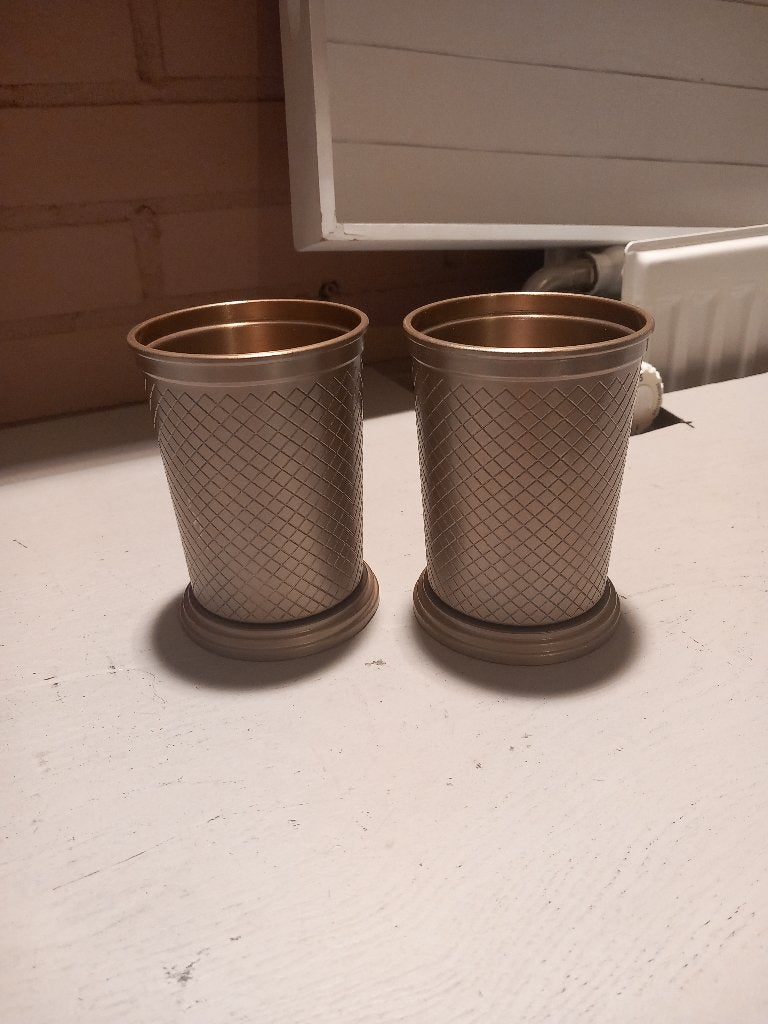 Chivas Regal bekers metaal, Ophalen of Verzenden, Zo goed als nieuw, Overige typen